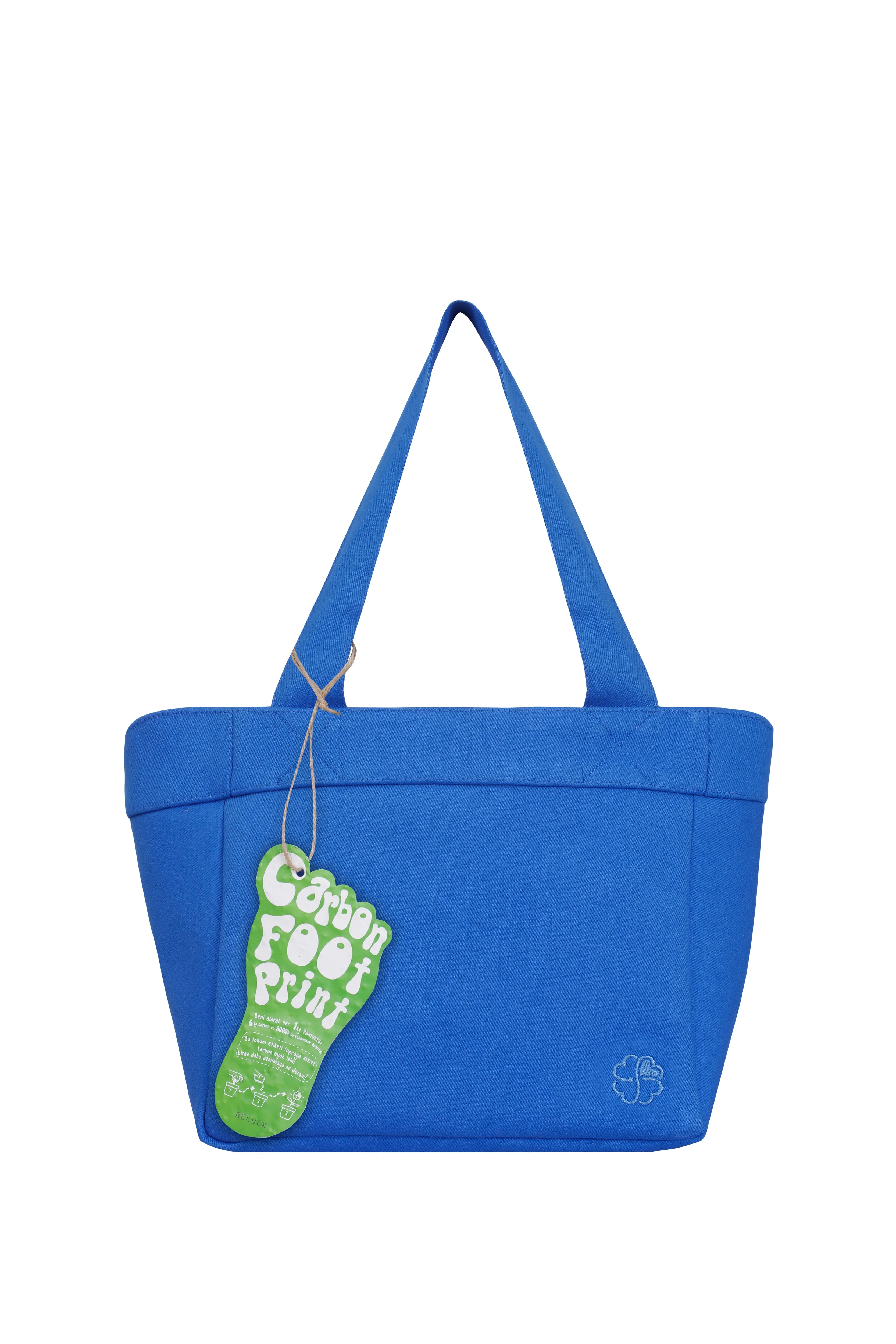 100% Recycled Mini Bag Blue