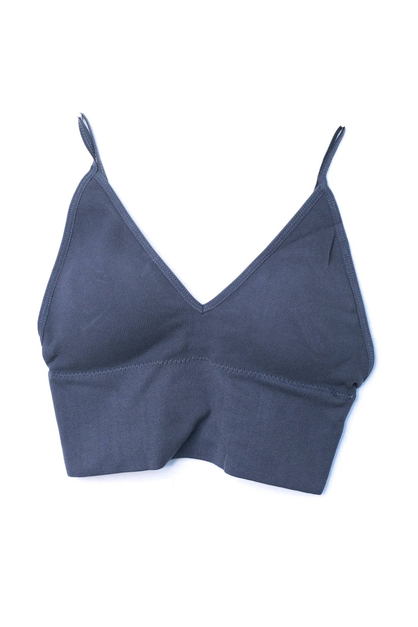 Be Mine Long Ribbed Bralette (5 Colors)