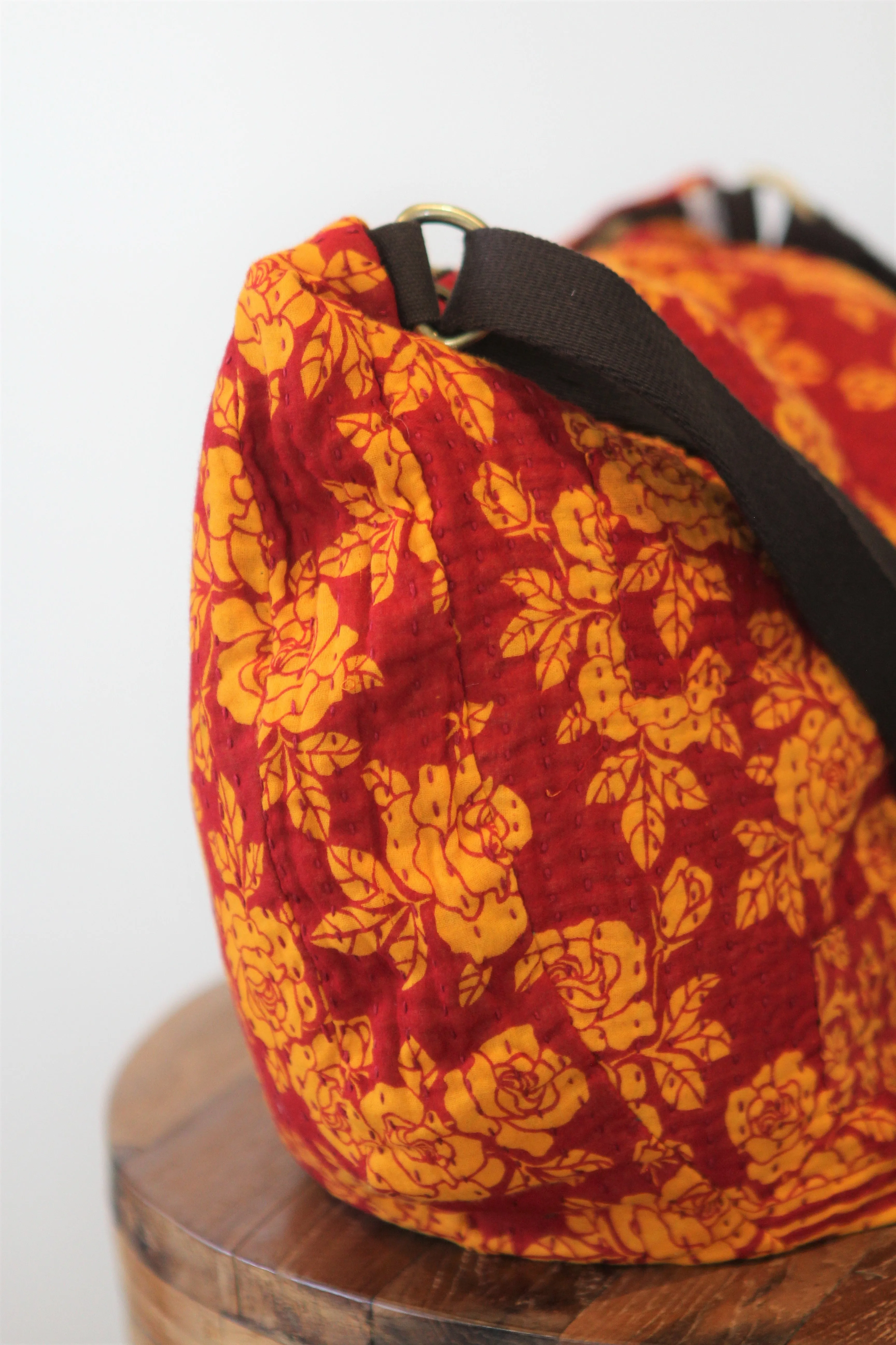 Bharati Boho Bag - Yellow Flowers