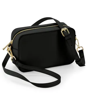 Black - Boutique structured cross body bag