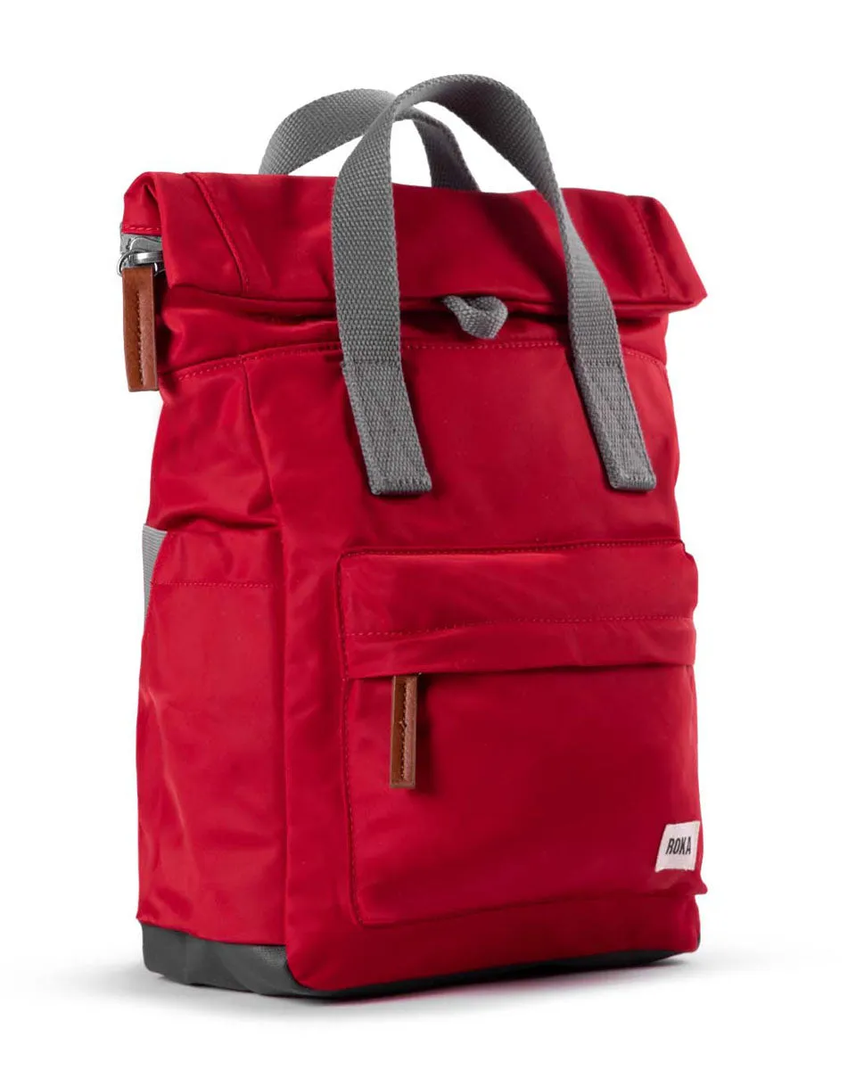 Canfield B Sustainable Rucksack Cranberry