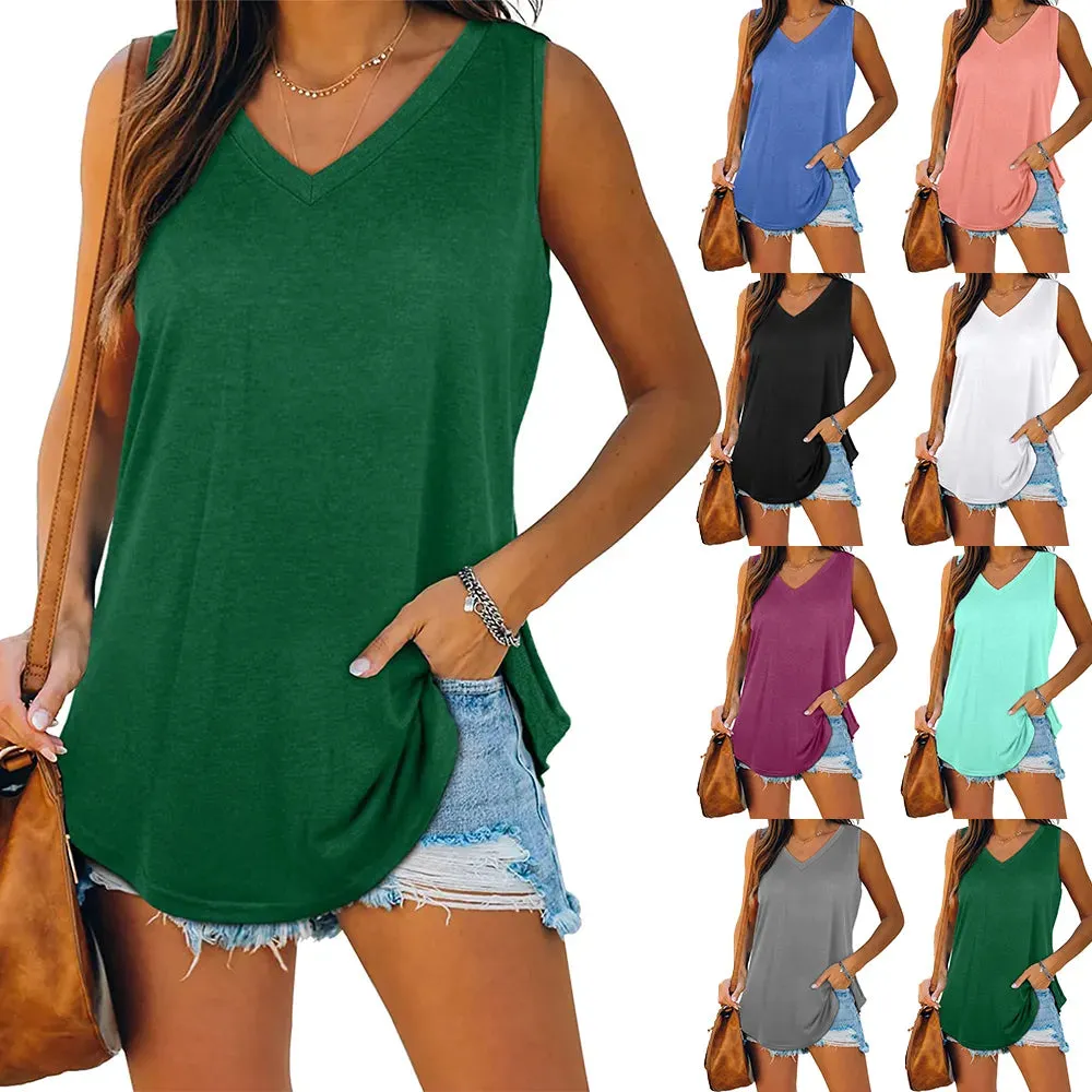 Chic and Comfortable Sleeveless Tank Top – Perfect for Casual and Formal Wear