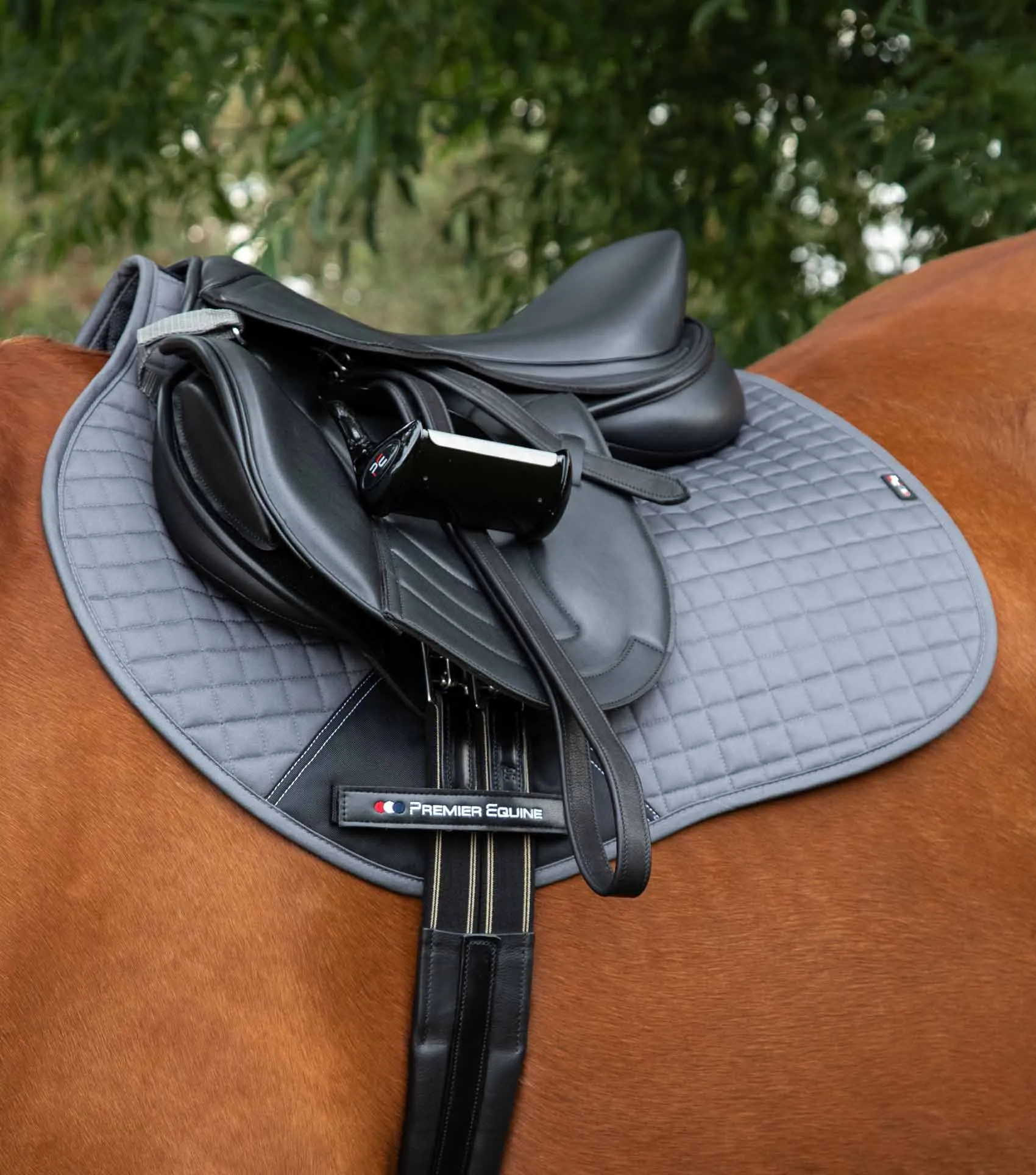 Close Contact Cotton GP/Jump Saddle Pad Grey