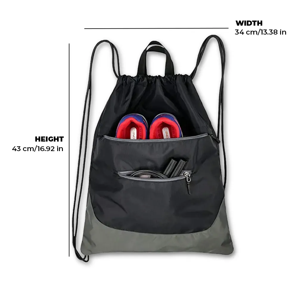 Custom High Capacity Sports Drawstring Backpack