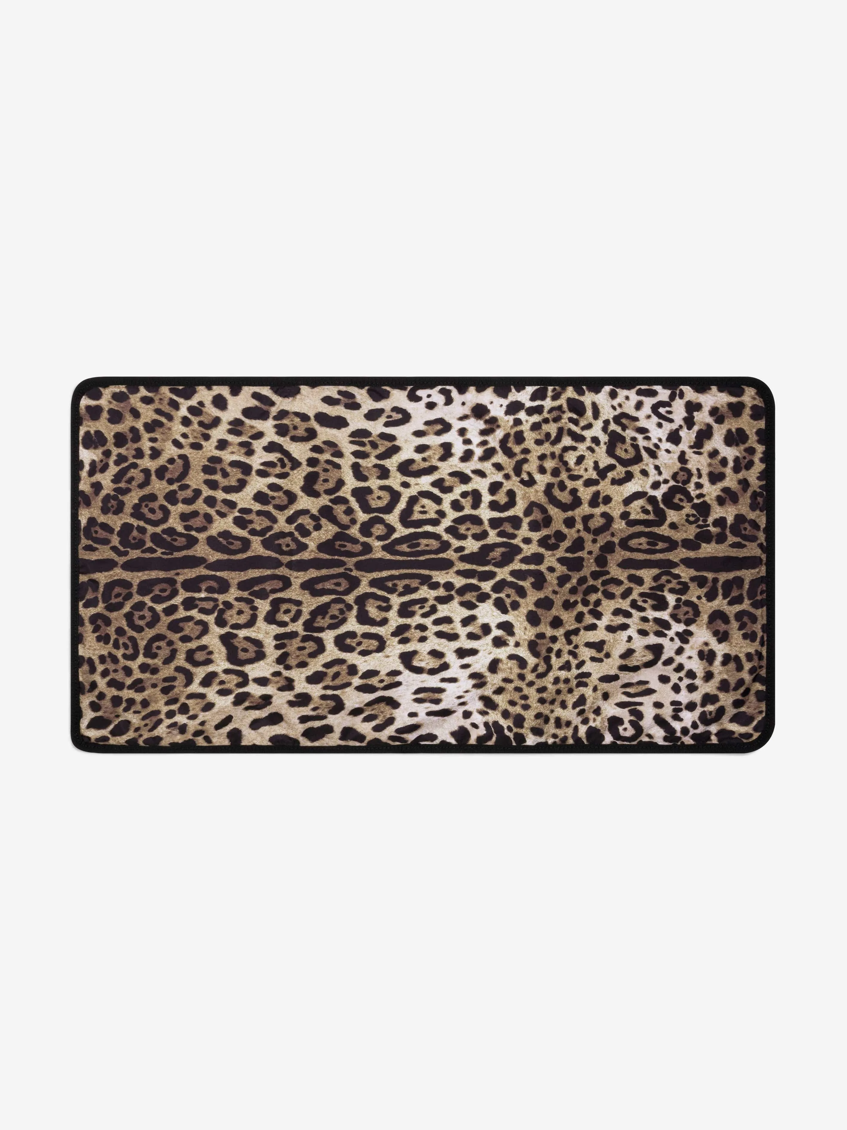 Dolce & Gabbana Baby Girls Leopard Print Changing Bag in Brown