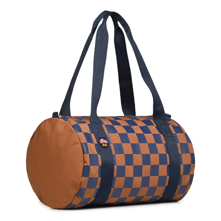 Duffel Bag - Ochre and Navy