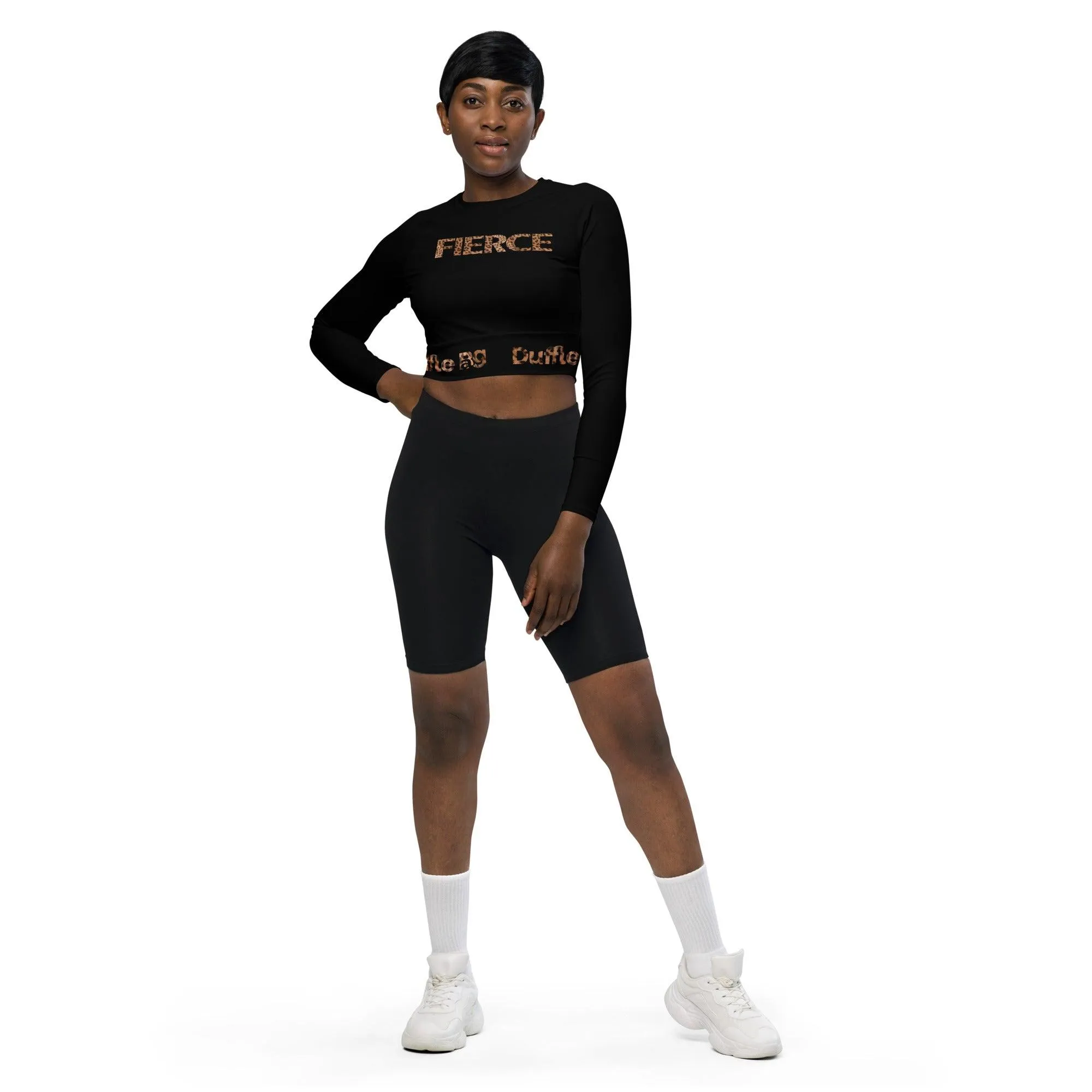 Duffle Empower - Leopard FIERCE crop