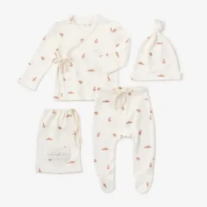 Elegant Baby - Organic Cotton Take Me Home Set - Fox