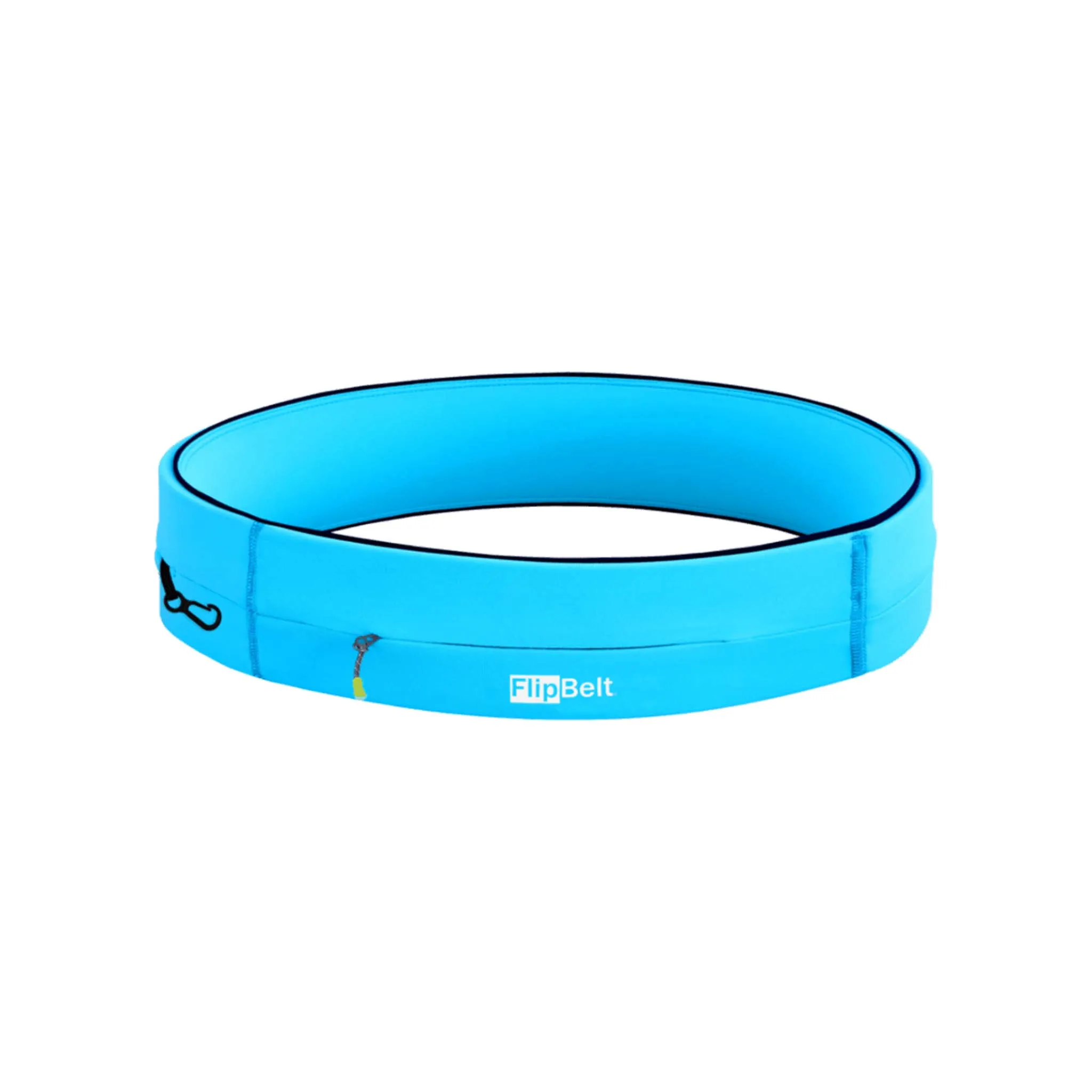 FlipBelt | Zipper Running Belt - Aqua