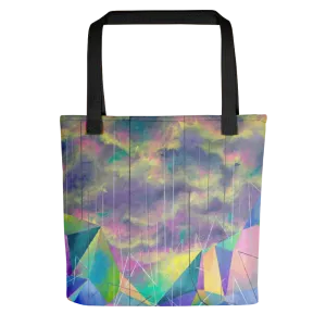 Geometric Rain Tote bag