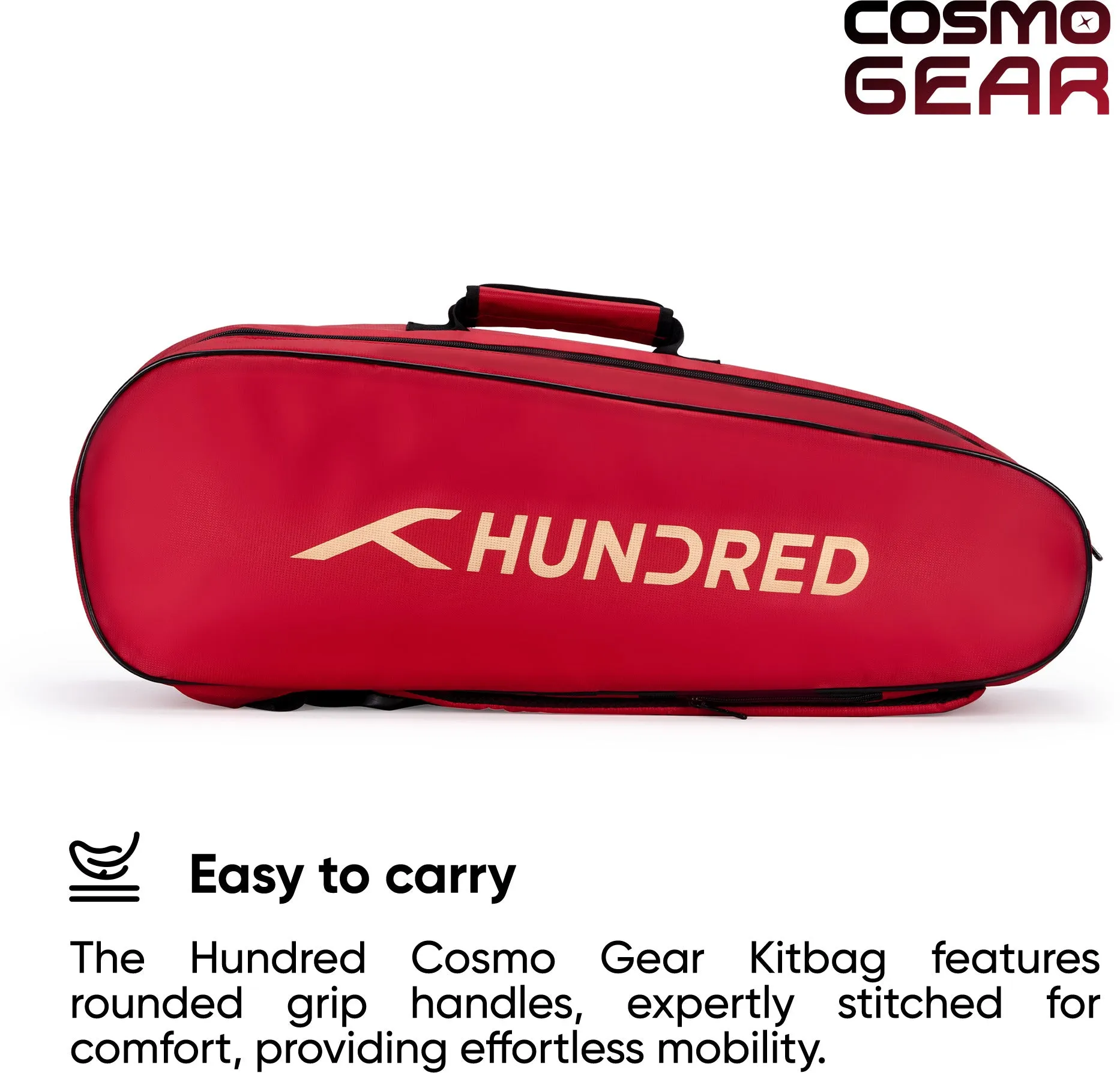 Hundred Cosmogear Kit-bag (Red) (Size - M/50 L)