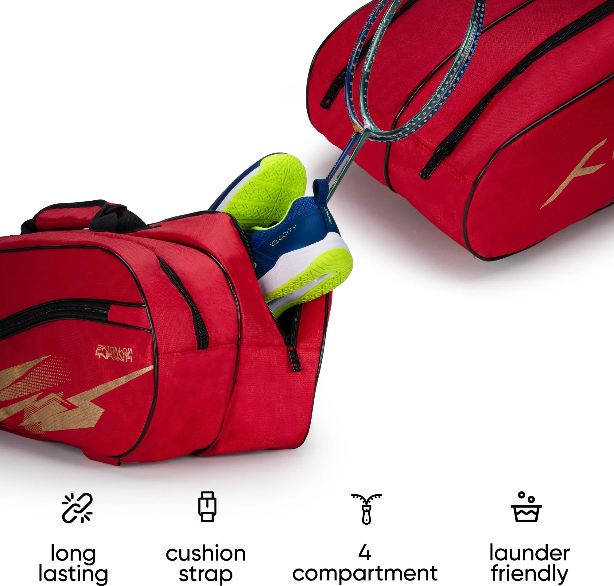 Hundred Cosmogear Kit-bag (Red) (Size - M/50 L)