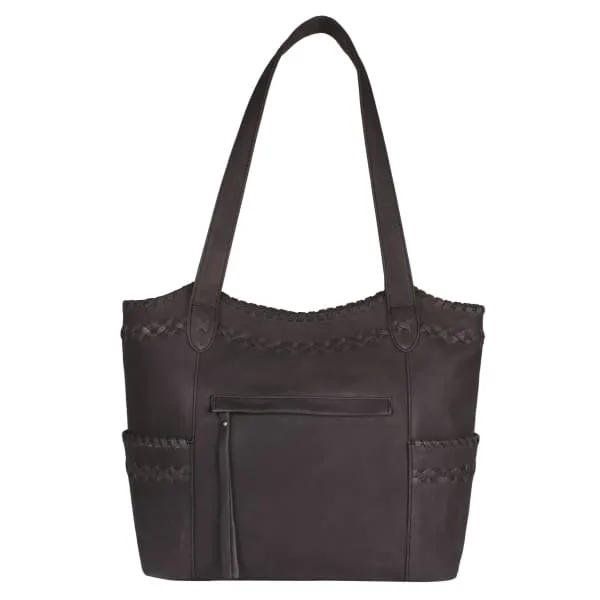 Kendall Lockable Leather Concealed Carry Purse Tote