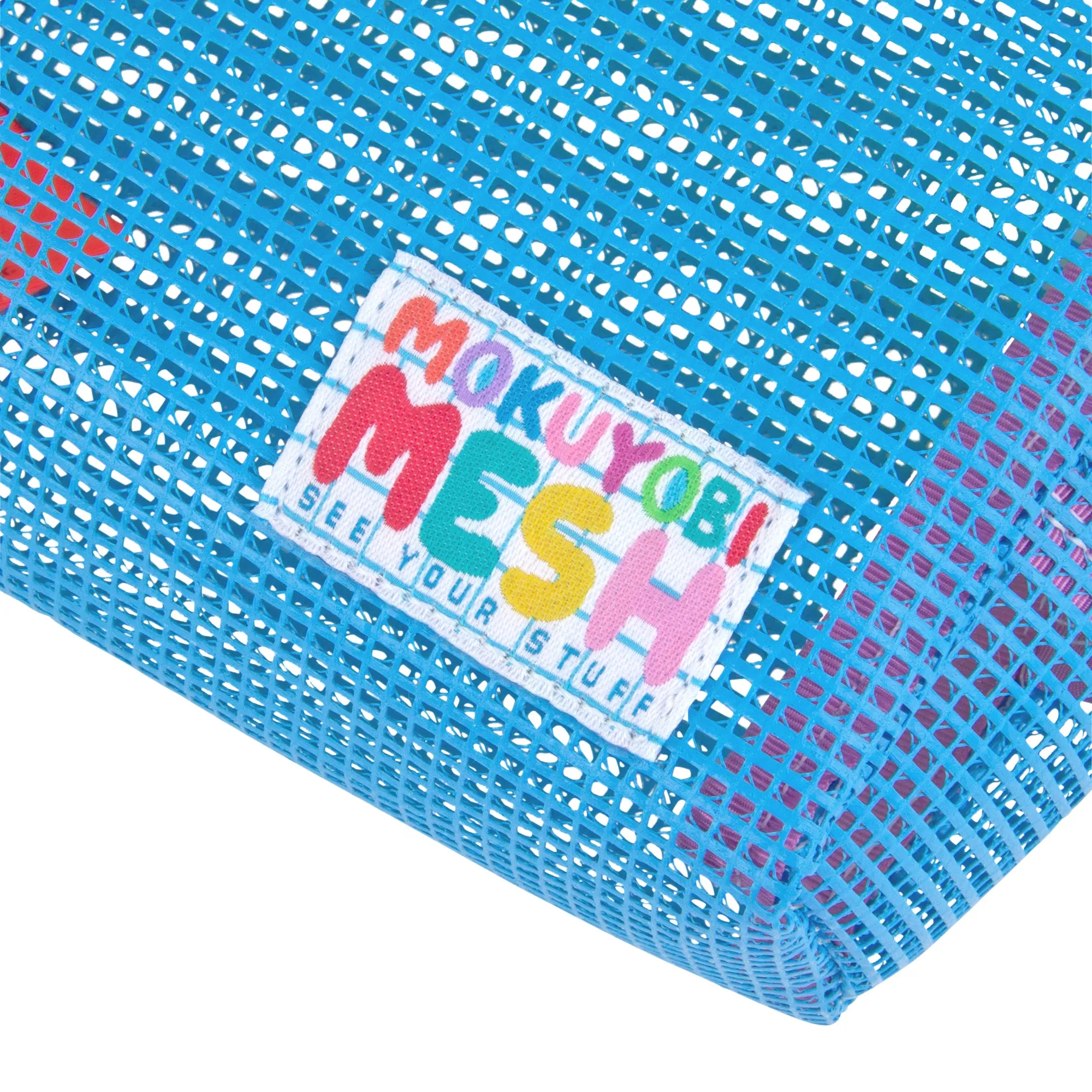 Lake Mesh Chubby Zip Pouch