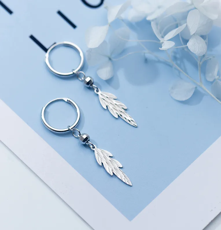 Leaf Earrings Temperament Trend Earrings