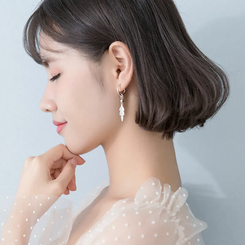 Leaf Earrings Temperament Trend Earrings