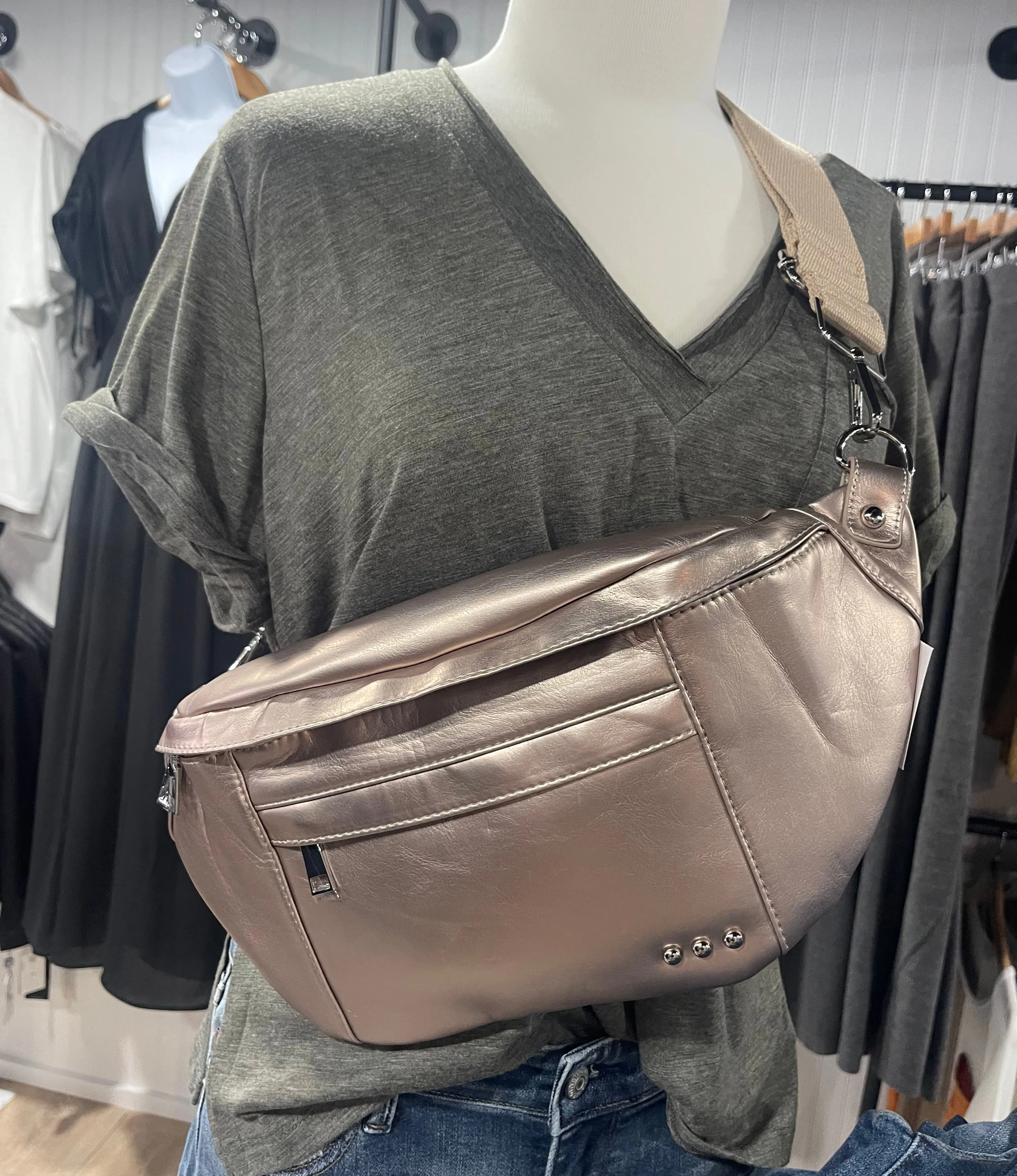 Marley Metallic Bum Bag