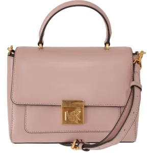 Michael Kors Elegant Pink Leather Mindy Shoulder Bag