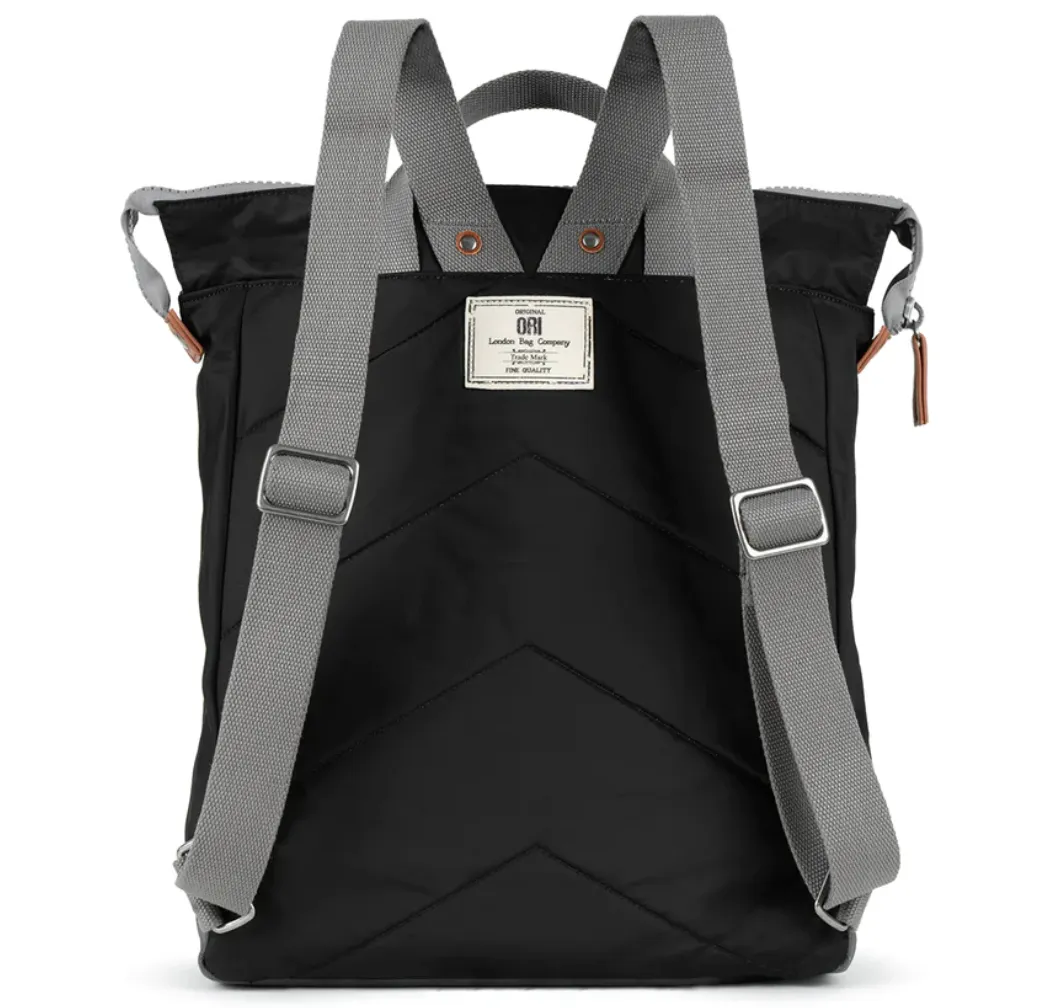 ORI Bantry B Sustainable Nylon Backpack – Medium – Black