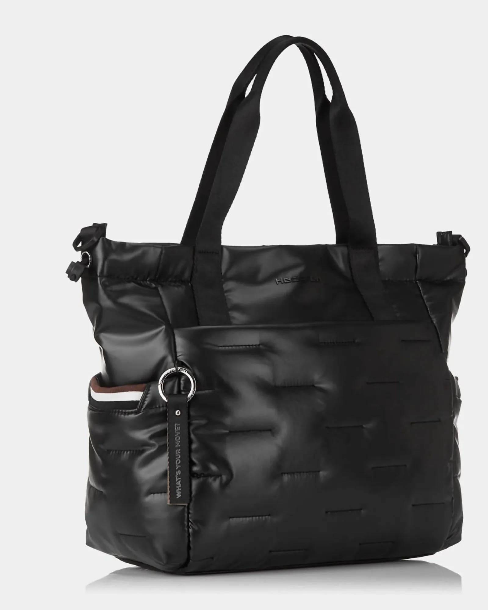 Puffer Tote Bag In Black | Black