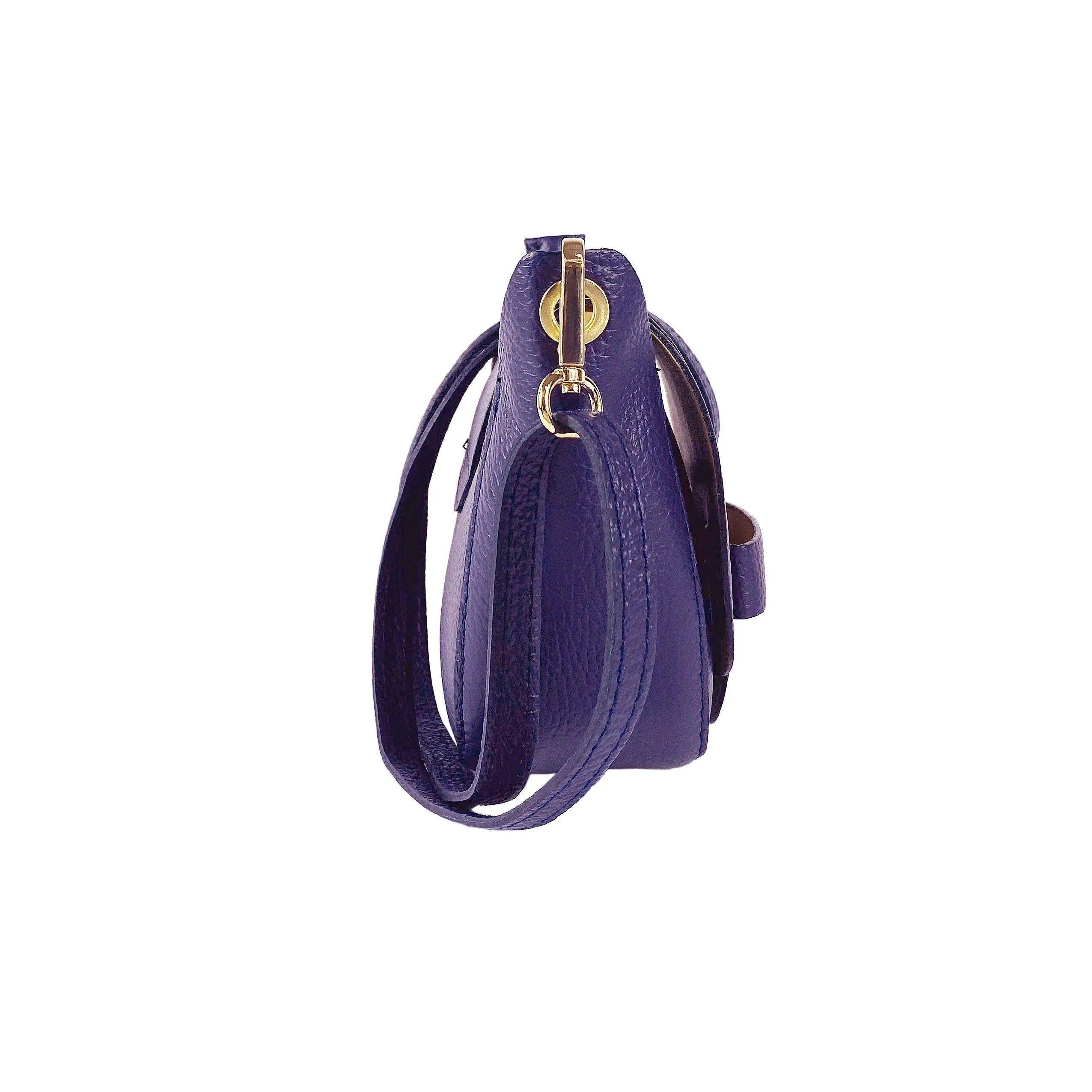 RB1010Y | Women's Shoulder Bag in Genuine Leather | 21 x 17 x 8 cm