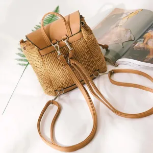 Stylish Woven Backpack