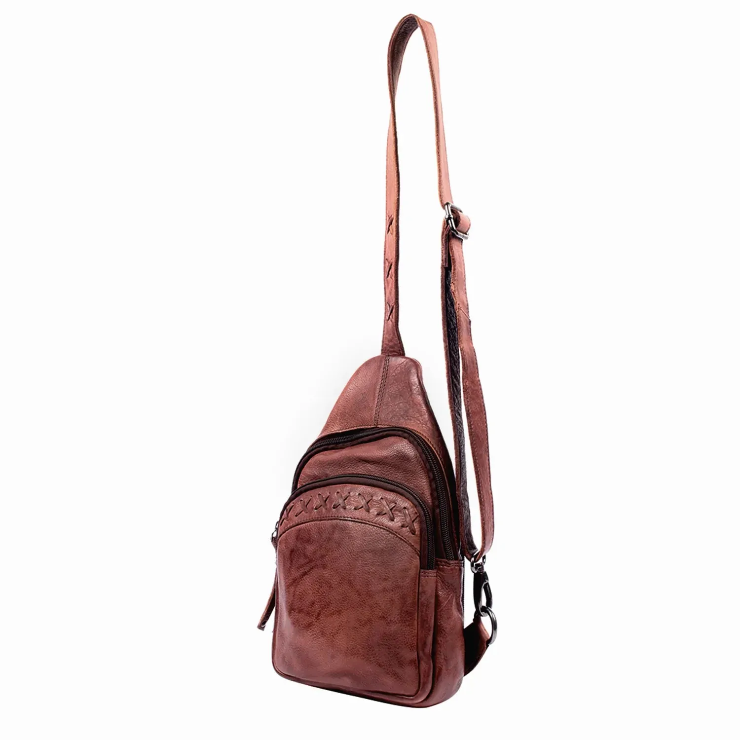 Taylor Leather Sling Backpack