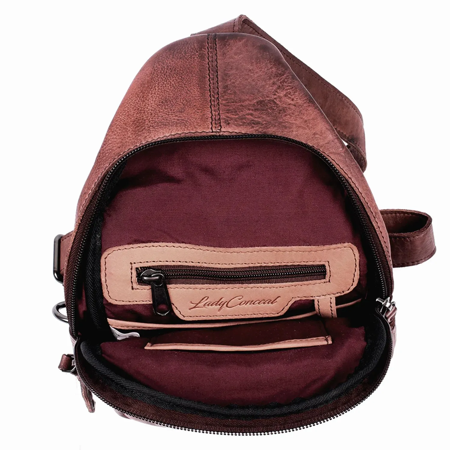 Taylor Leather Sling Backpack