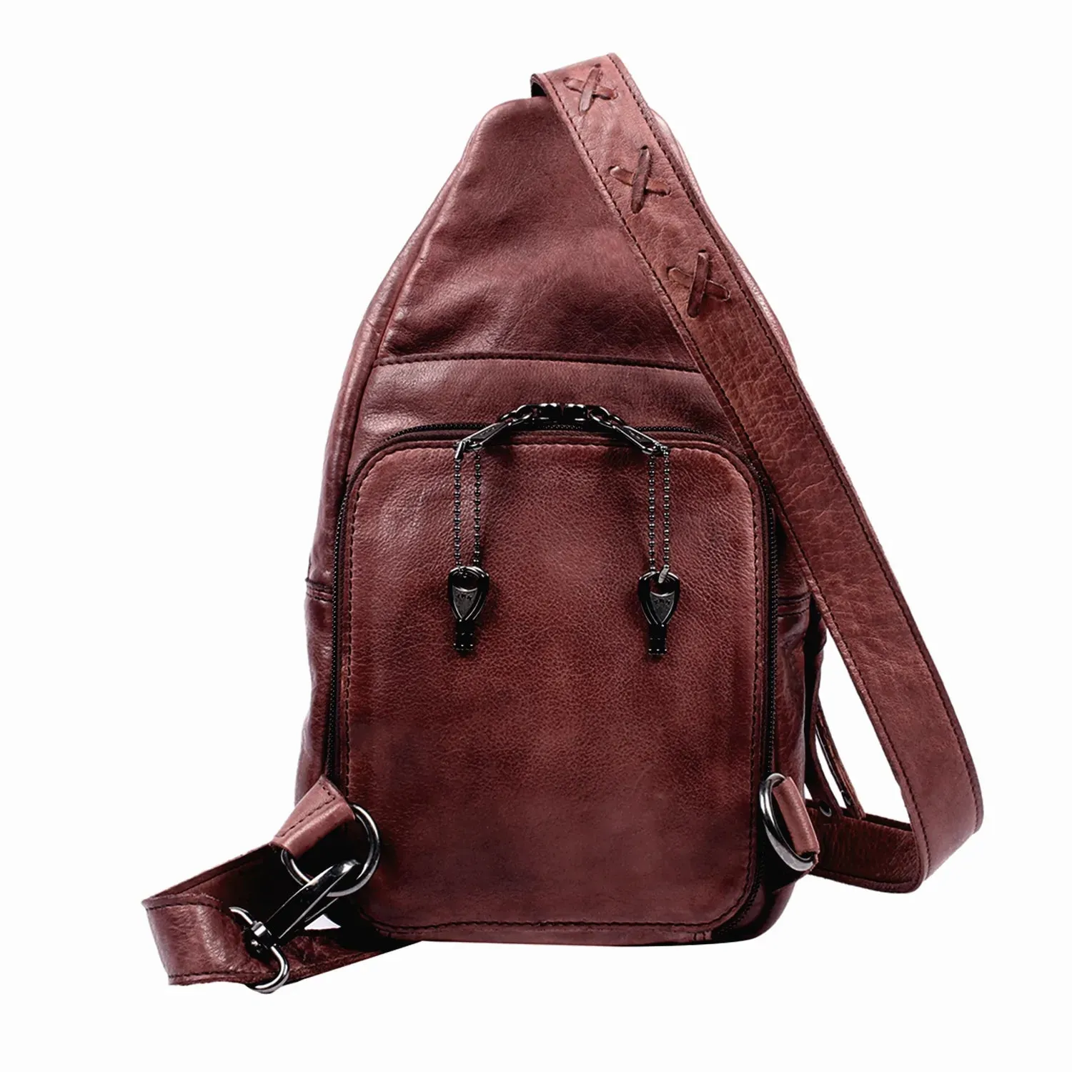 Taylor Leather Sling Backpack