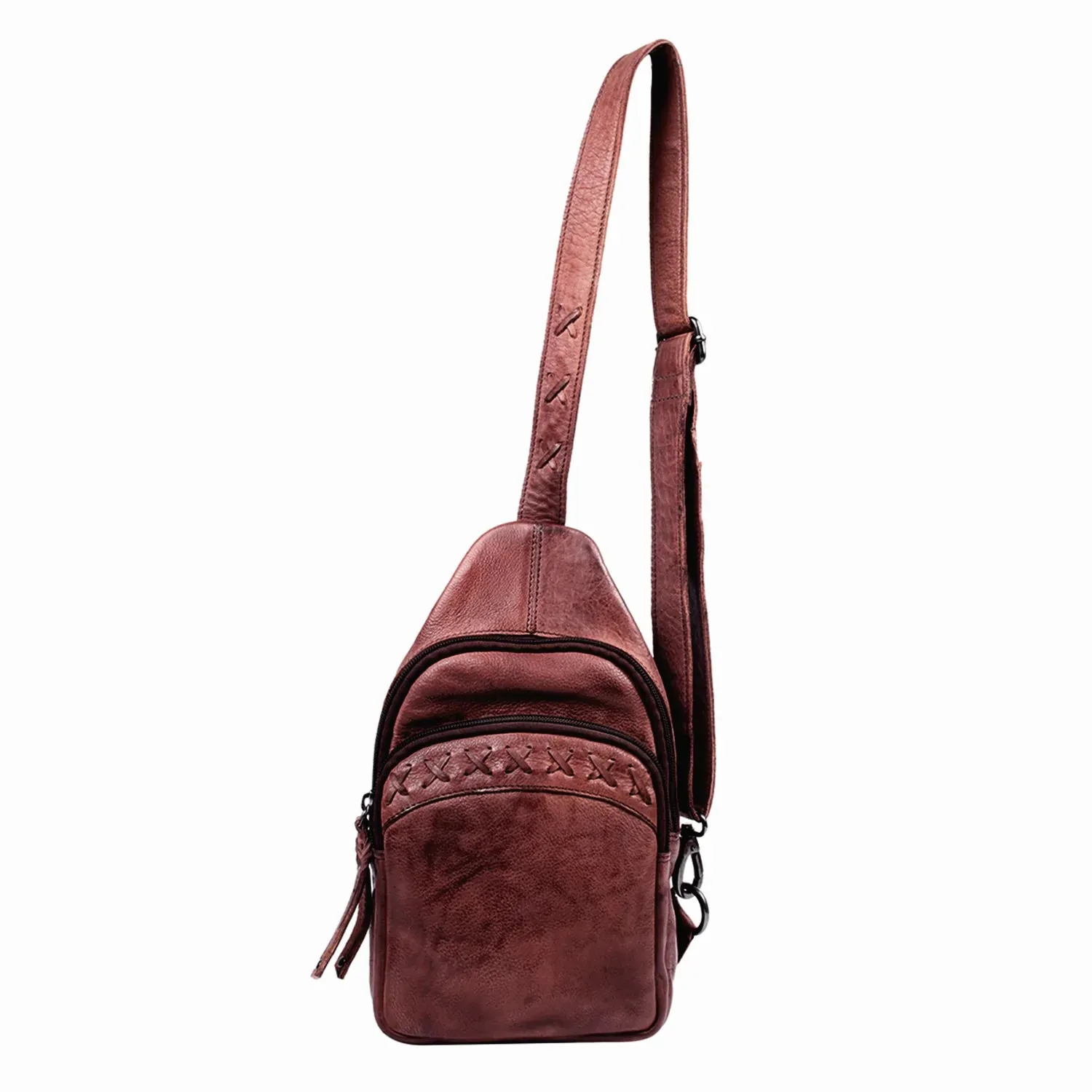 Taylor Leather Sling Backpack