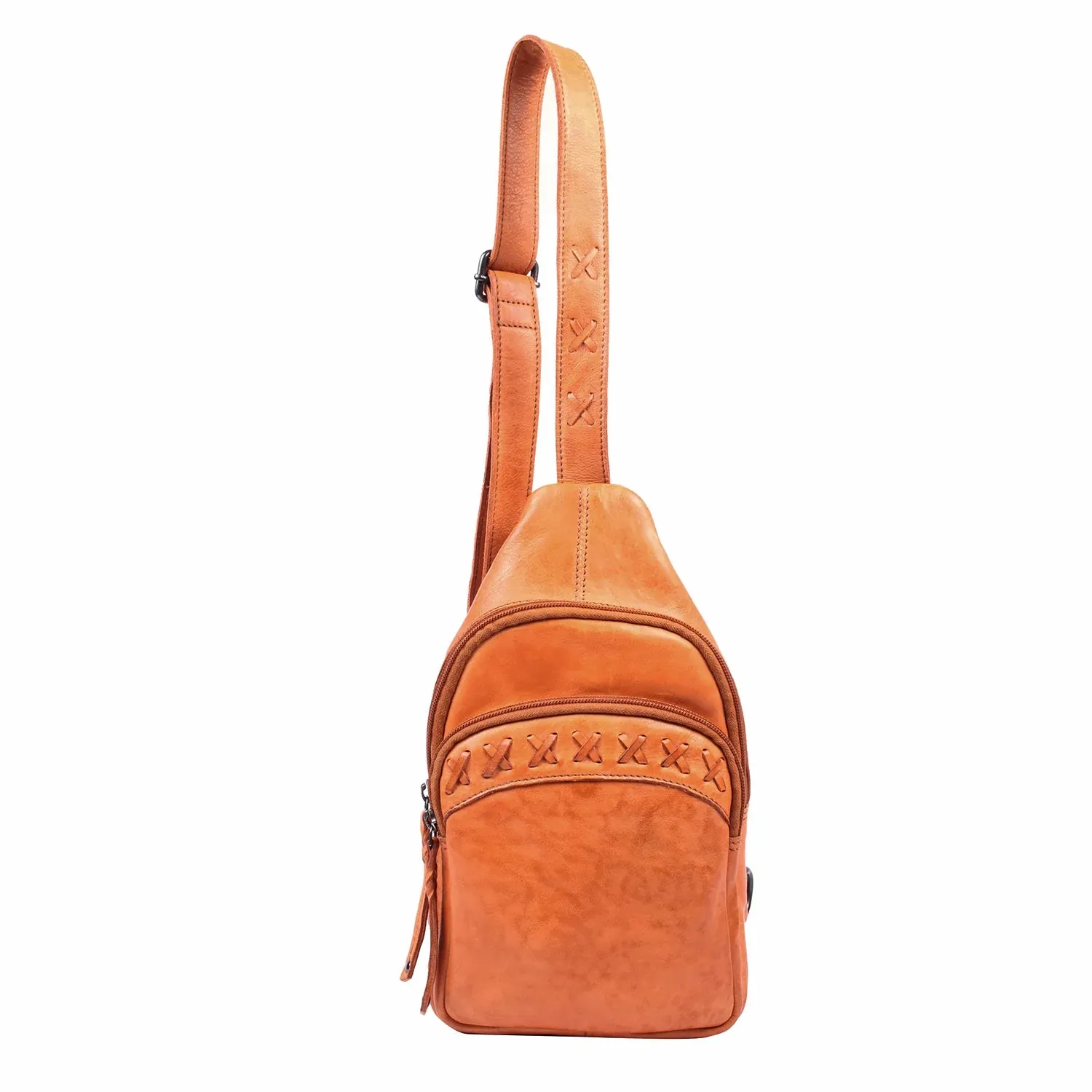 Taylor Leather Sling Backpack