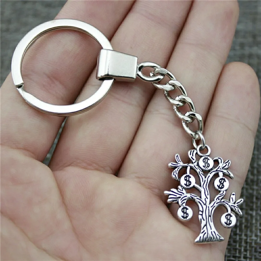 Tree Of Life Keychain Tree Life Pendant Key Chain For Men Women Key Rings