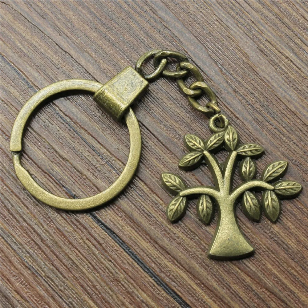 Tree Of Life Keychain Tree Life Pendant Key Chain For Men Women Key Rings