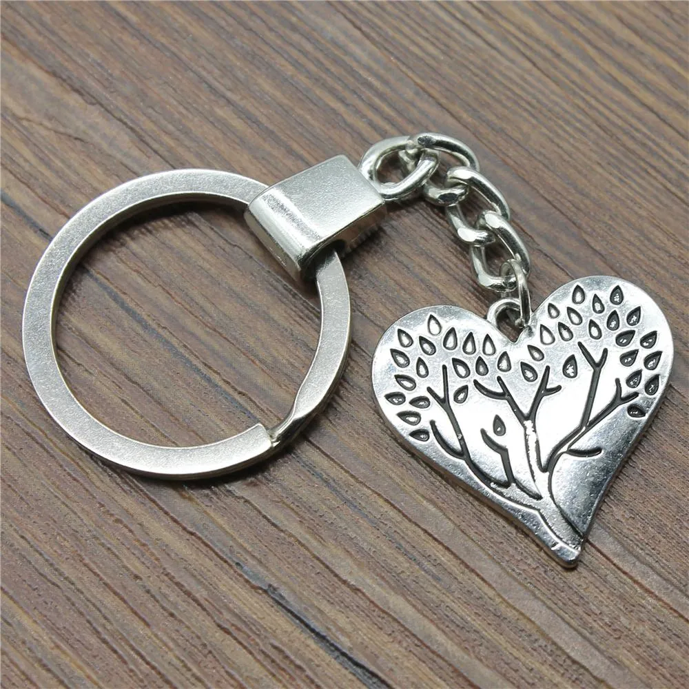 Tree Of Life Keychain Tree Life Pendant Key Chain For Men Women Key Rings