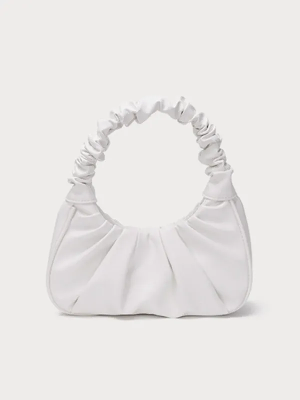 Underarm bag women's cloud pleat bag baguette one shoulder Messenger