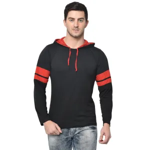 Vimal Jonney Full Sleeve Black T-shirt For Men's